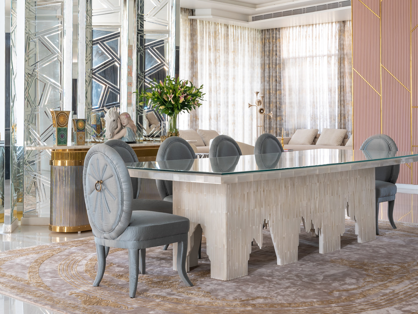 Selenite Dining Table