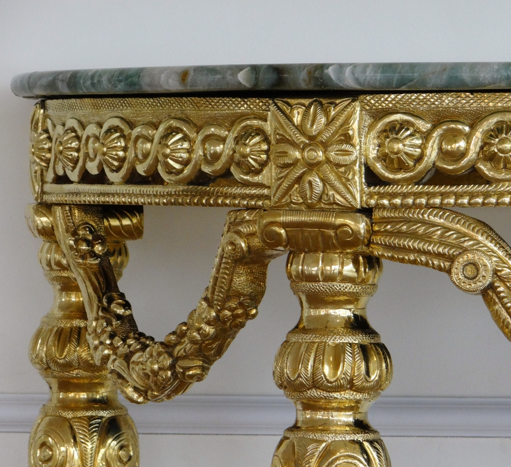 Brass Console