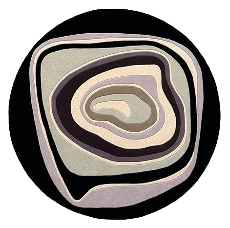 Abstract Fluid Art Rug