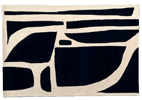 Organic shapes Rug