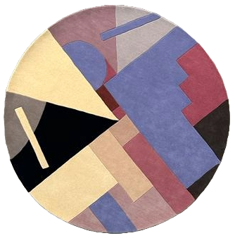 Abstract Geometric Rug – Khenshu