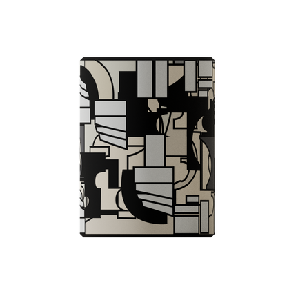 Abstract jigsaw side table