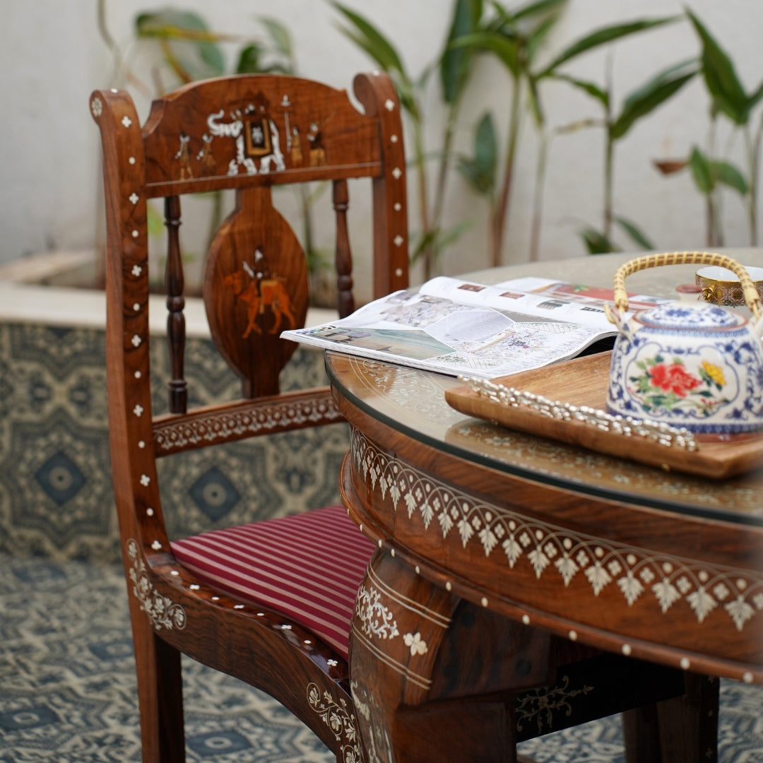 Mysore Inlay Dining Set