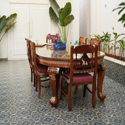 Mysore Inlay Dining Set