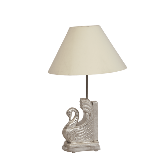 Swan Lamp with Quartz base